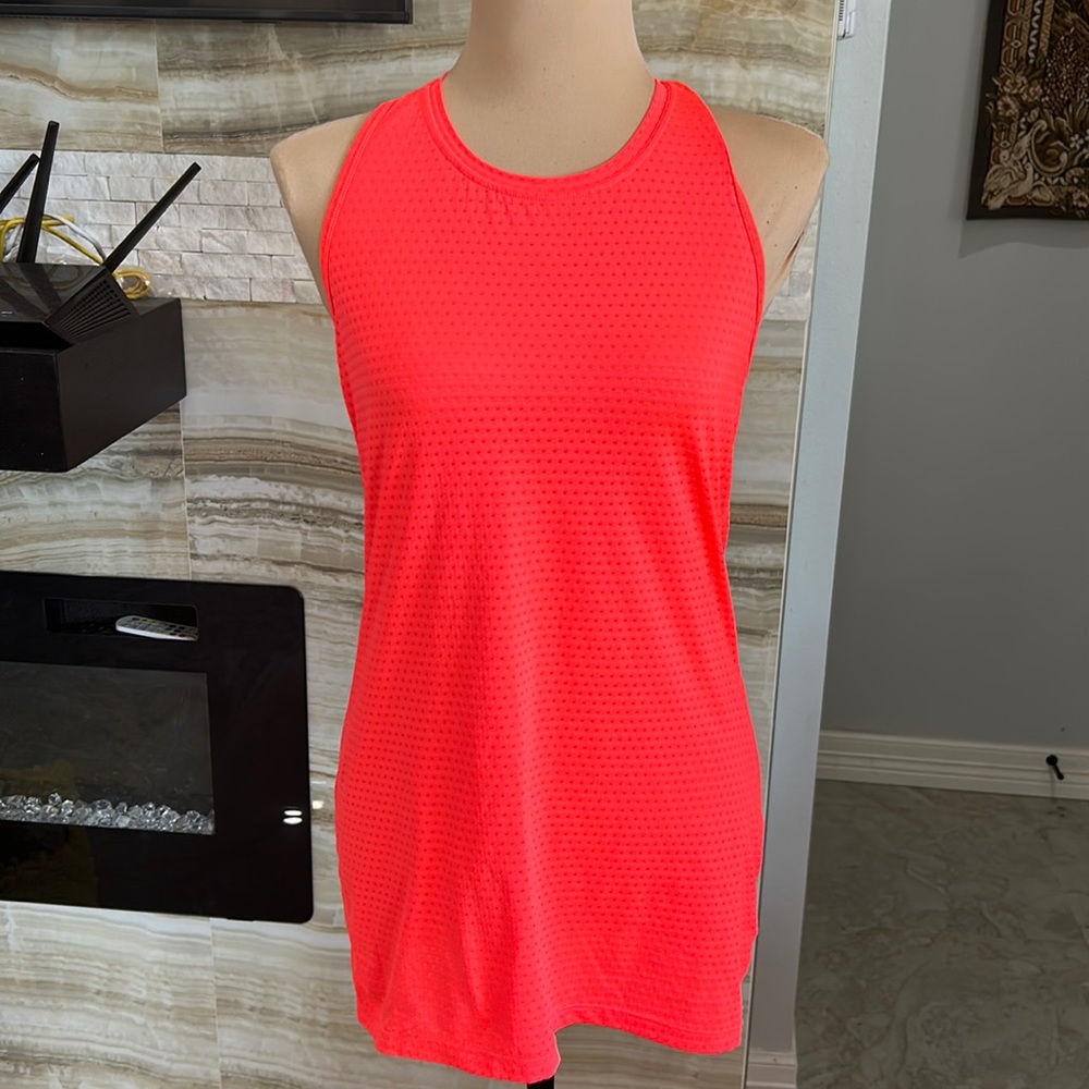Athleta Athletic Razor Back Tank.‎ Coral size XS (741)